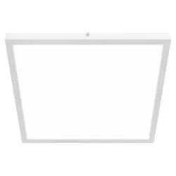 Pinta-asennettava LED-valaisin QUADRA 40W IP41 4000K 3512lm DALI-paristo 1H valkoinen
