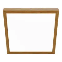 Pinnapealne LED laevalgusti QUADRA WOODLINE 600x600 40W IP20 4000K 3320lm tamm