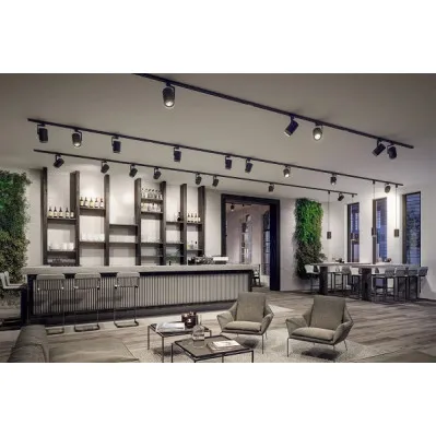 ProRail3 siini rippvalgusti must E27 max. 50W CORUS