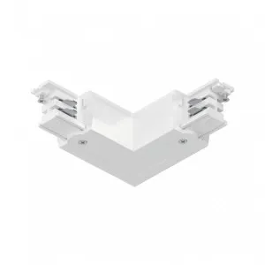 Connector L-part Exterior White