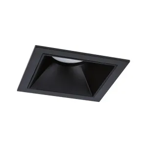 Recessed luminaire 3-Step-Dim Cole black IP44 SQUARE