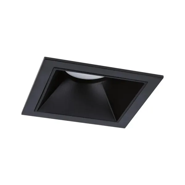Recessed luminaire 3-Step-Dim Cole black IP44 SQUARE