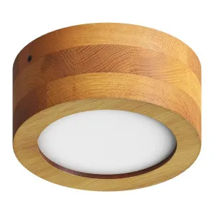 Katovalaisin RONDO MINI D130 6W 4000K 575lm tammi