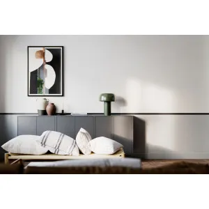 Pöytälamppu tummanvihreä Lean on Me