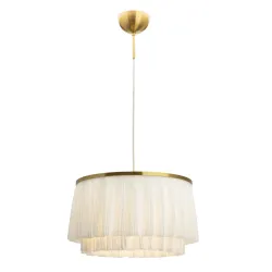 Ripplamp valge OPHELIA
