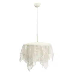 Ripplamp Ø45 cm valge MANCIA