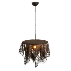Ripplamp Ø45 cm pruun MANCIA