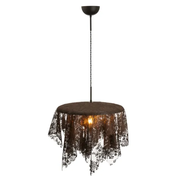 Ripplamp Ø45 cm pruun MANCIA