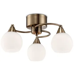 Ceiling light 3x40W E14 IRIS