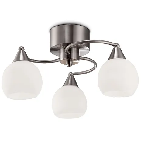 Lubinis šviestuvas 3x40W E14 IRIS