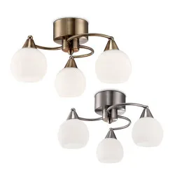 Ceiling light 3x40W E14 IRIS