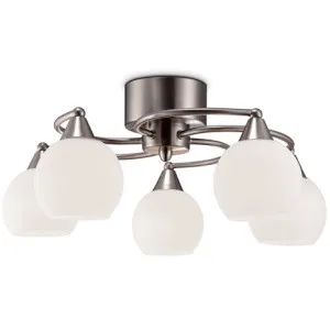 Ceiling light 5x40W E14 IRIS