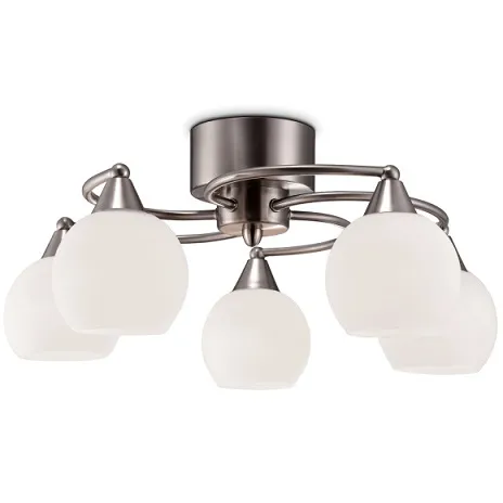 Ceiling light 5x40W E14 IRIS