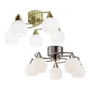 Ceiling light 5x40W E14 IRIS