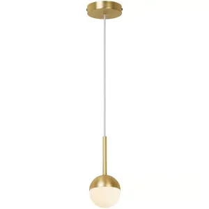 Ceiling light Brushed Brass Contina