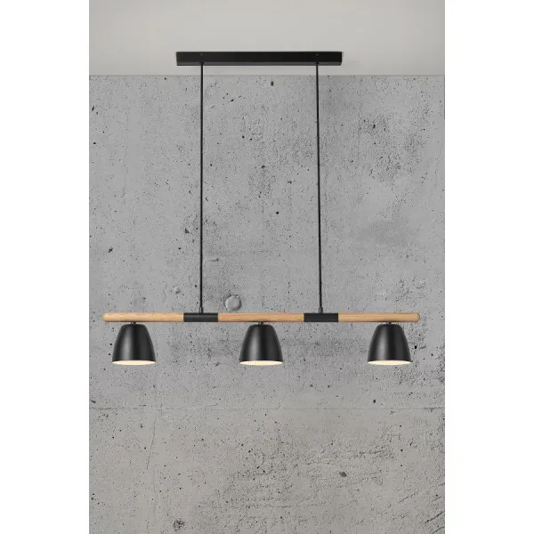 Ceiling pendant Black THEO