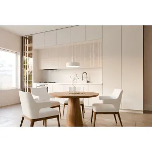 Pakabinamas baltas šviestuvas MILES