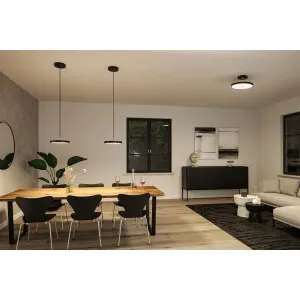 Pendant black 3-Step-Dim HILDOR