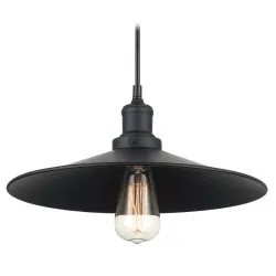Riippuvalaisin 40W E27 musta JULES