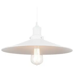 Riippuvalaisin 40 W E27 valkoinen JULES