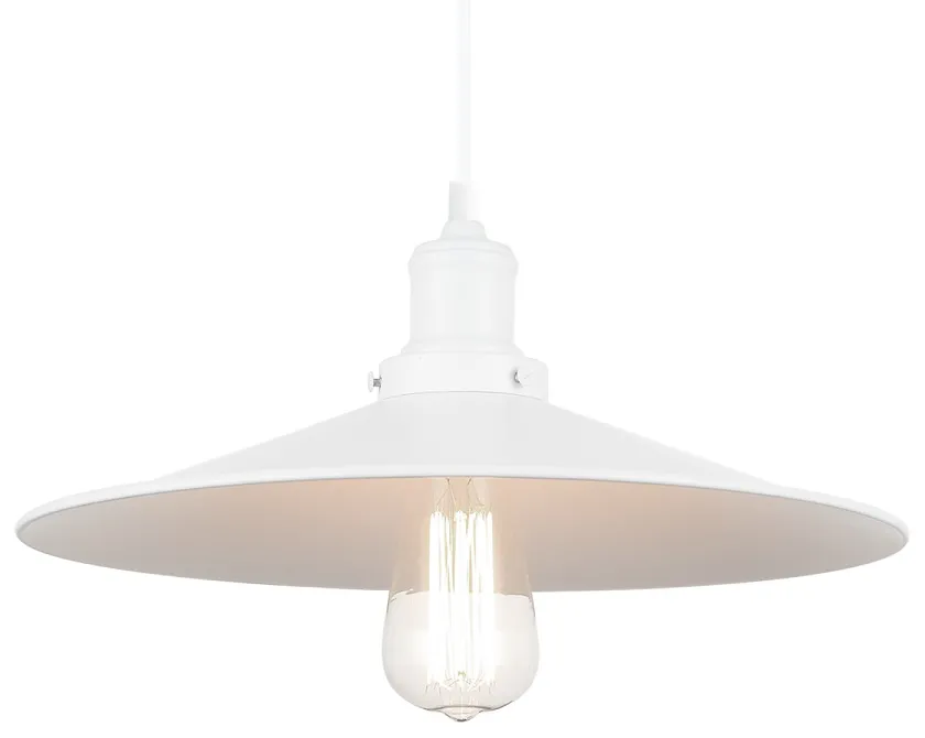 Pendant light 40W E27 white JULES - sale