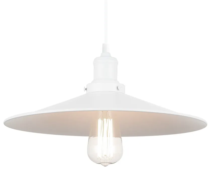 Piekaramā lampa 40W E27 balta JULES - izpārdošana