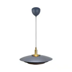 Pakabinamas šviestuvas pilkas Bretagne 38