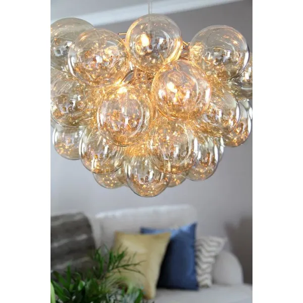 Pendant light amber GROSS