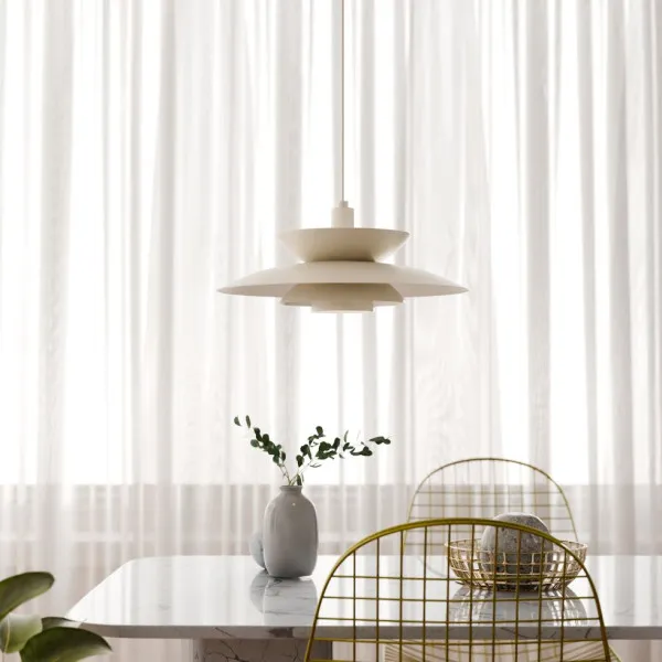 Pakabinamas šviestuvas ASHER smėlio spalvos