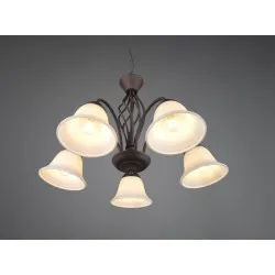 Pakaramais gaismeklis RUSTICA 5x40W