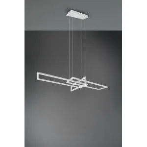 Pendant luminaire white 1x SMD LED SALINAS