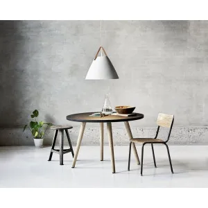 Pakabinamas šviestuvas baltas STRAP 48