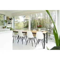 Pendant white LEHMUS L