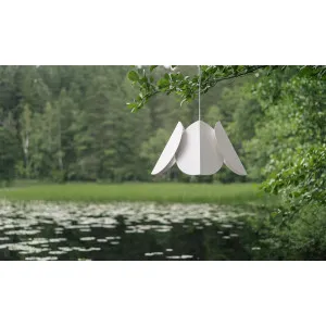 Ripplamp valge LEHMUS