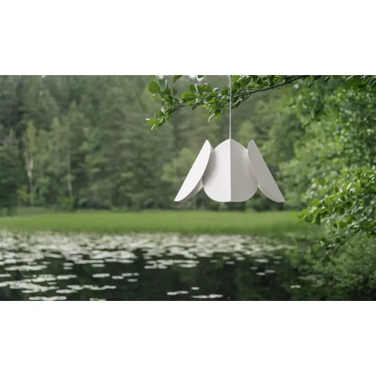 Ripplamp valge LEHMUS