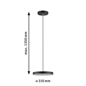 Pendant black 3-Step-Dim HILDOR