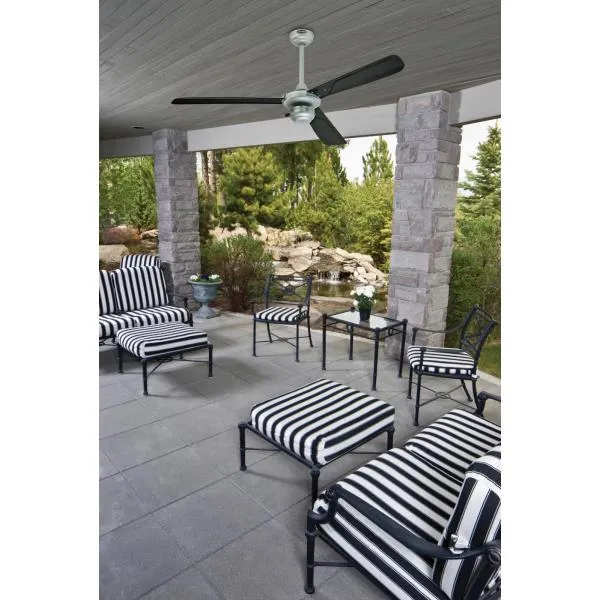 Ceiling fan silver MONTAIN GALE