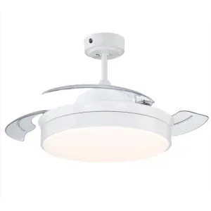 Kattotuuletin sisäänvedettävillä siivilläTORI