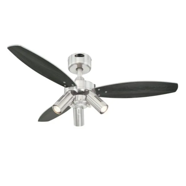 Ceiling Fan Brushed Nickel JET PLUS