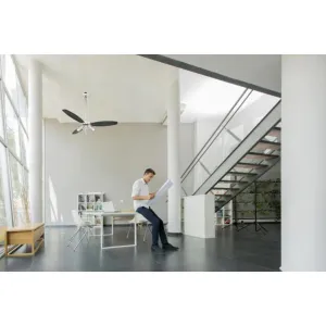 Ceiling Fan Brushed Nickel JET PLUS