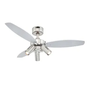 Ceiling Fan Brushed Nickel JET PLUS