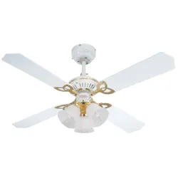 Lubinis ventiliatorius PRINCESS TRIO WHITE