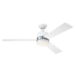 Griestu ventilators ar pulti balts TRISTAN