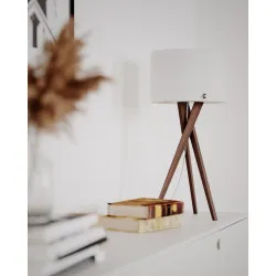 Pöytävalaisin Walnut VEGA