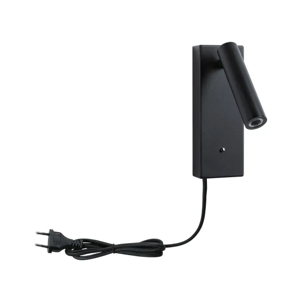 Wall luminaire Hulda USB C 2,5W dimmable Black matt