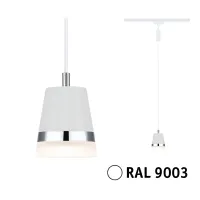 URail rippvalgusti GU10 kuni 10W hämardatav 230V Signal valge CONE