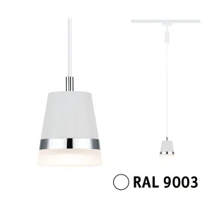 URail rippvalgusti GU10 kuni 10W hämardatav 230V Signal valge CONE