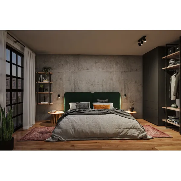 Wall spotlight GU10 10W Black LIRENA