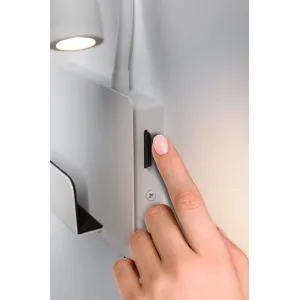 LED Wall luminaire Halina USB C 2,4W White matt