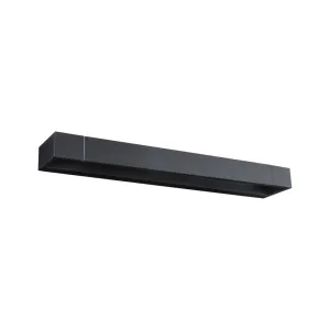 Bathroom LED Wall light IP44 2700K 1600lm 230V 18W dimmable black LUCILLE